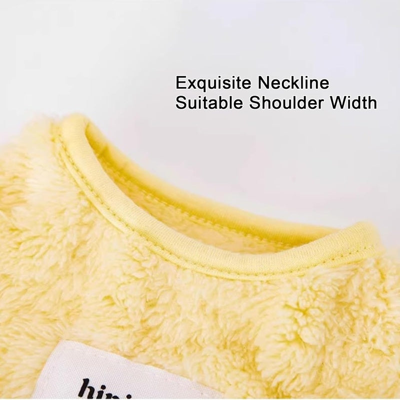 Autumn And Winter Dog Clothes Can Pull Simple Solid Color Two-legged Down Jacket Cat Warm Vest Pet Clothing - Nestkin Store