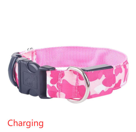Camouflage pet supplies luminous dog collar - Nestkin Store