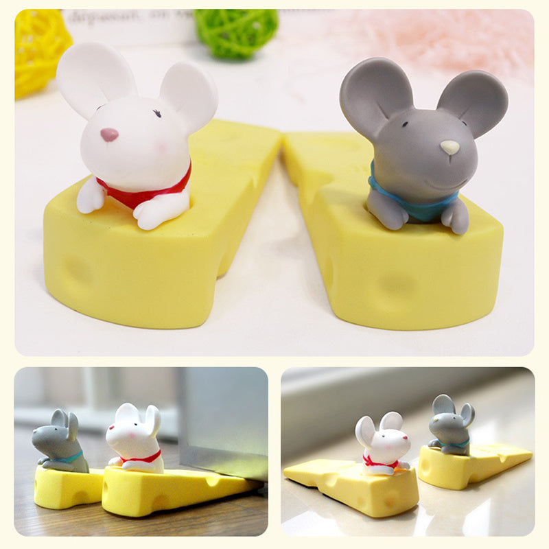 Cute Pet Door Stopper Doorstop Door Wedges Cartoon Doors Stop Strong Grip Non Slip Stopper Holder Safety Guard - Nestkin Store