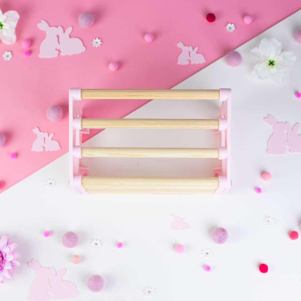 Hay Rack - Pastel Pink-0