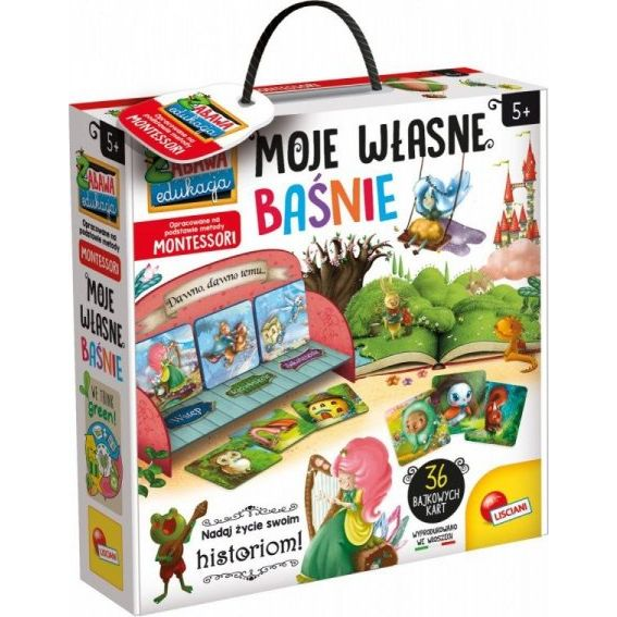 Lisciani LISCIANI MONTESSORI MOJE WŁASNE BAŚNIE (304-PL72644)