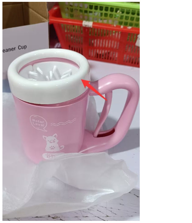 Pet Cat Dog Foot Clean Cup Cleaning Tool Silicone Washing Brush Paw Washer - Nestkin Store