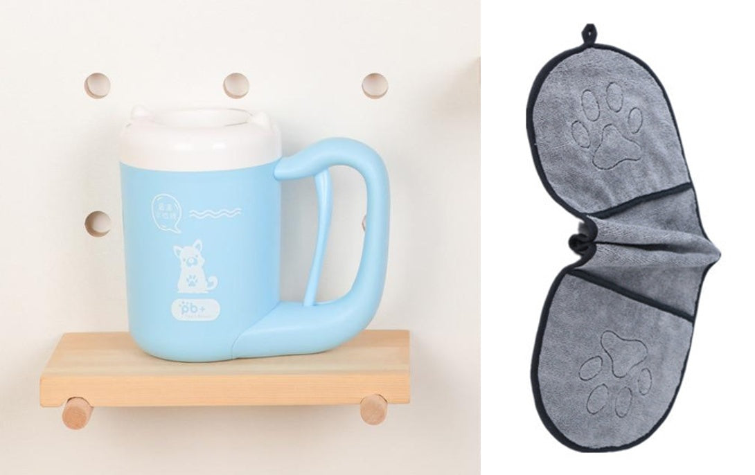 Pet Cat Dog Foot Clean Cup Cleaning Tool Silicone Washing Brush Paw Washer - Nestkin Store