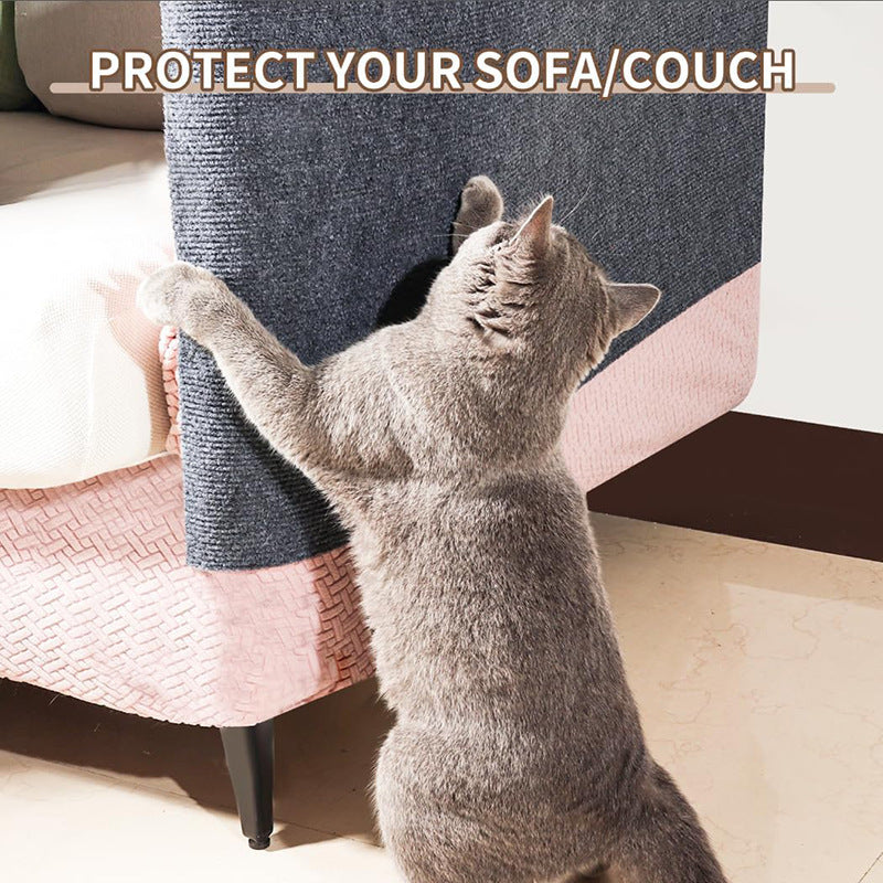 Self-Adhesive Carpet Cats Scratch Board Wall Anti Cat Scratch Sofa Diy Cats Scratch Board Sofa Protection Paws Sharpen Trimmable Pet Products - Nestkin Store