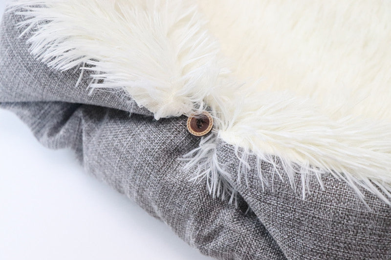 2 in 1 Pet Mattress Nest Convertible Pad Plush Mattress - Nestkin Store