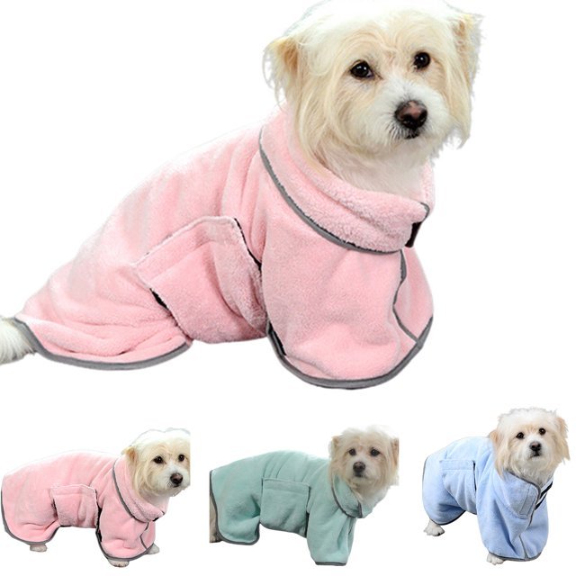 Quick-drying Pet Absorbent Towel Dog Bathrobe Pet Dog Bath Towel For Dogs Cats Microfiber Absorbent Pet Drying Towel Pet Supplies Pet Products - Nestkin Store