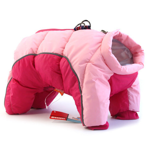 Pet Dog Winter Clothes Thick Warm Down Jacket Teddy Cotton Coat - Nestkin Store