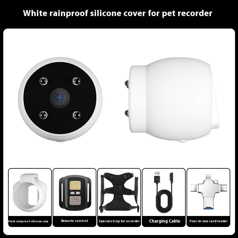 Pets Recorder Pet Tracker Collar Dogs And Cats Viewing Angle Motion Recording Camera Action Camera With Video Records Cat Collars Camera Sport Pet Products - Nestkin Store