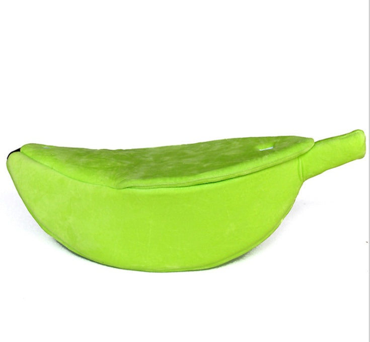 Pet House Dog Bed Banana Shape Dog House Cute Pet Kennel Nest Warm Dog Sofas Sleeping Bed - Nestkin Store