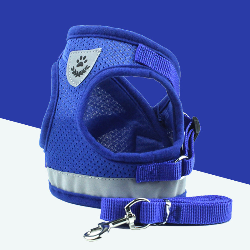 Pet Leash Breathable Mesh Chest Back - Nestkin Store