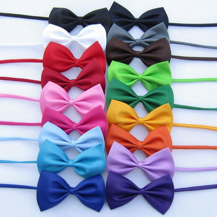 1 piece Adjustable Dog Cat bow tie neck tie pet dog bow tie puppy bows pet bow tie different colors supply - Nestkin Store