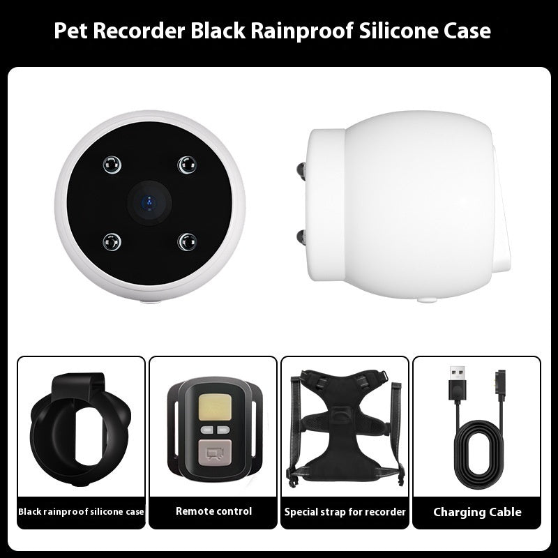 Pets Recorder Pet Tracker Collar Dogs And Cats Viewing Angle Motion Recording Camera Action Camera With Video Records Cat Collars Camera Sport Pet Products - Nestkin Store