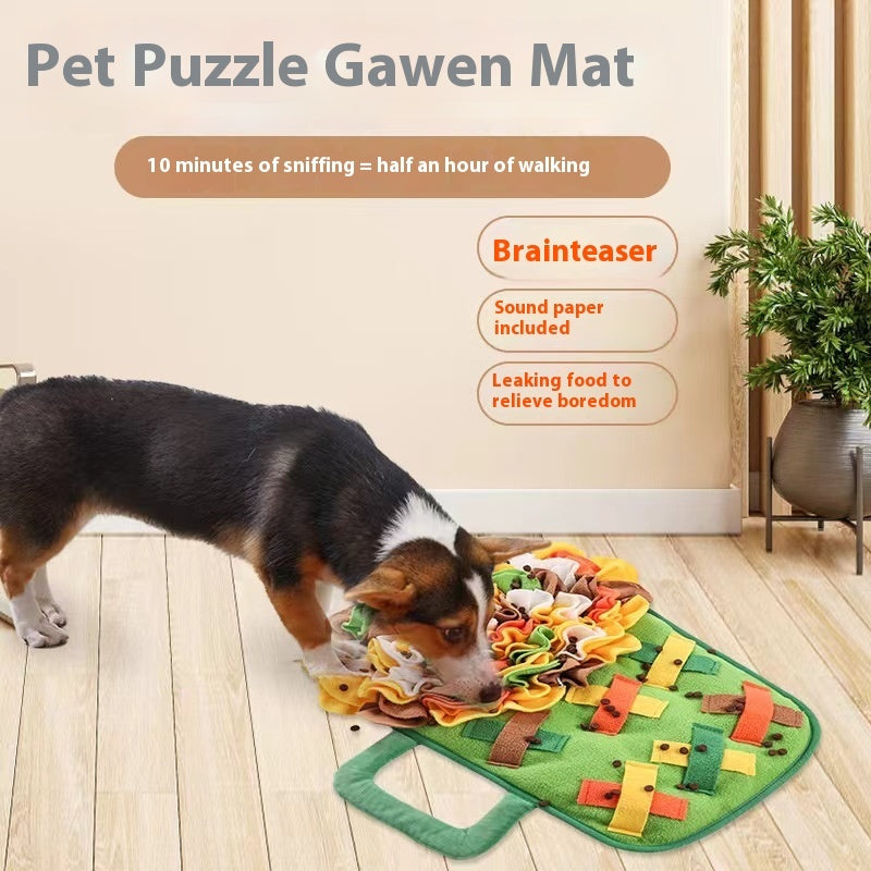 Pet Dog Sniffing Pad Relieving Stuffy And Hiding Food Slow Food Training Toys - Nestkin Store