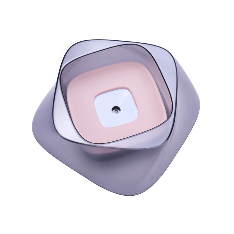 Pet Dog Bowl Floating Not Wetting Mouth Cat Bowl No Spill Drinking Water Feeder - Nestkin Store