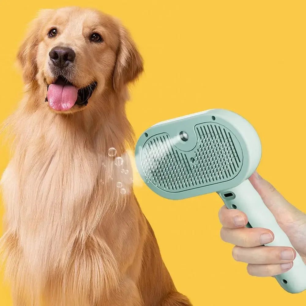 Pets Spray Hair Comb Pet Hair Remover Cleaning Brush Cats Grooming Dog Accessories Tools Dematting Water Mist Humidifier Comb Pet Supplies - Nestkin Store