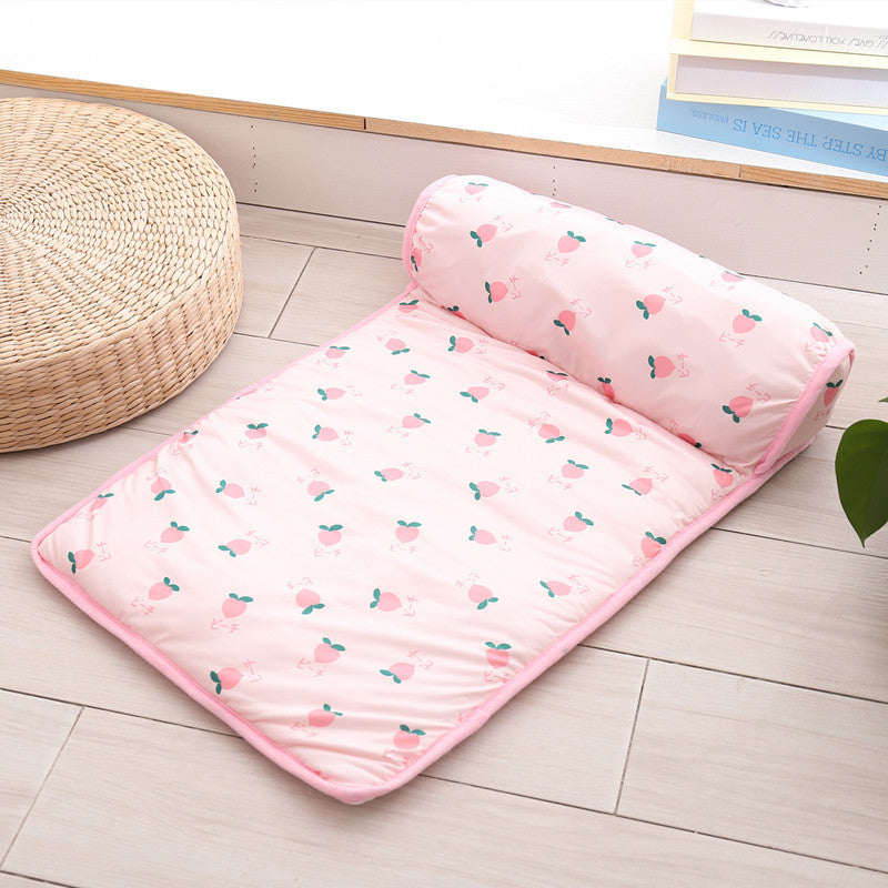 Cool Dog Mat Summer Pet Blanket Cooling Breathable Cat Bed Outdoor Washable Travel Cold Silk Sofa Portable Sleep Puppy Supplier - Nestkin Store