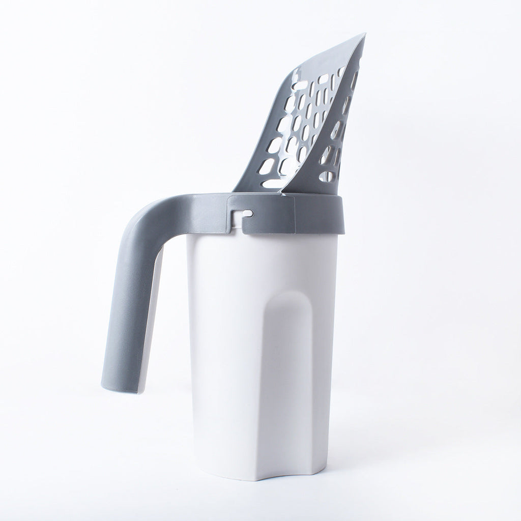 Plastic Cat Litter Scoop Pet Care Sand Waste Scooper Shovel Hollow Cleaning Tool - Nestkin Store