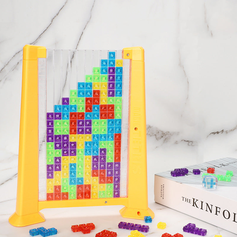 Colorful 3D Puzzle Tangram Math Toy - Educational Montessori Toy