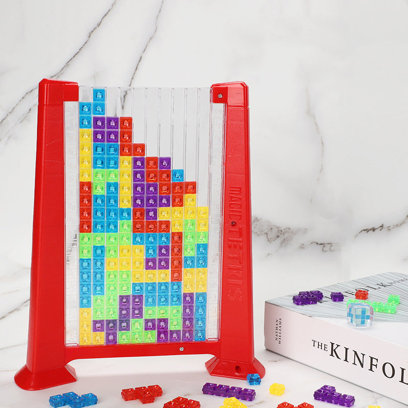 Colorful 3D Puzzle Tangram Math Toy - Educational Montessori Toy