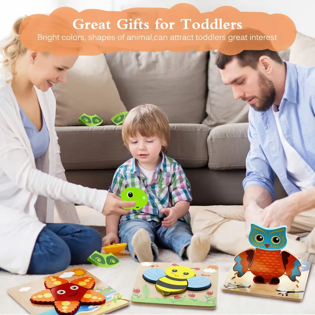 Montessori Wooden Puzzle