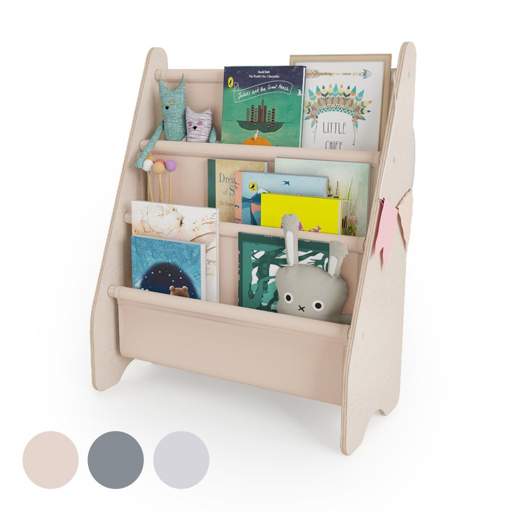MAMOI® Bücherregal für kinder, Bücherkiste für kinderzimmer, Book shelf, Buchregal, Wandregal kinderregal, Kinderbücherregal, Bücherbank aus holz, Kindermöbel für kleines kind montessori
