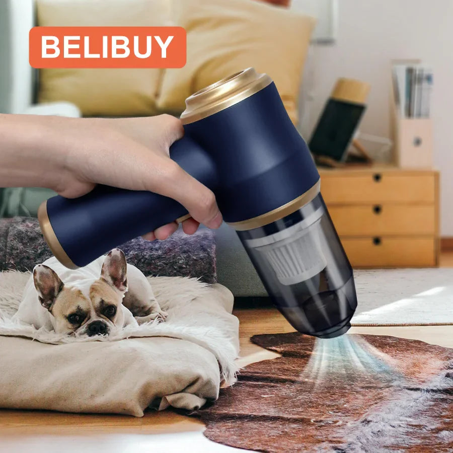 BELIBUY Wireless Car Vacuum Cleaner for Cleaning Bedroom Carpets Portable High Power Function Home Appliance Cleaning Machine - Nestkin Store