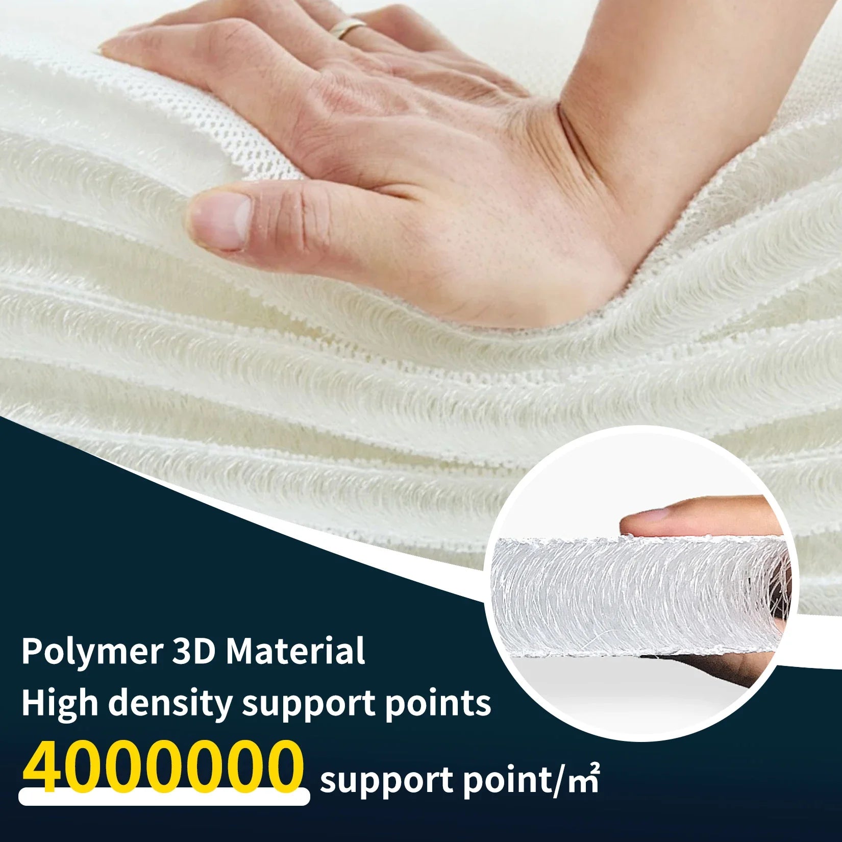 Foldable Pet Bed with Microfiber Leather Cover, Bite Proof Mat, Gray and Brown Color, 3D Technology, L, XL, XXL - Nestkin Store