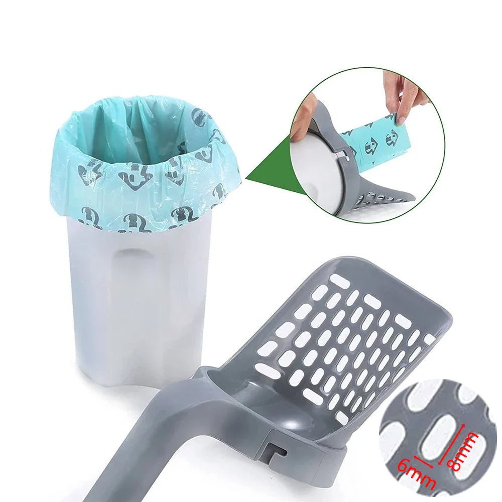 Cat Litter Shovel Scoop For Pet Filter Clean Toilet Garbage Picker Cat Supplies Accessory Cat Litter Box Self Cleaning - Nestkin Store