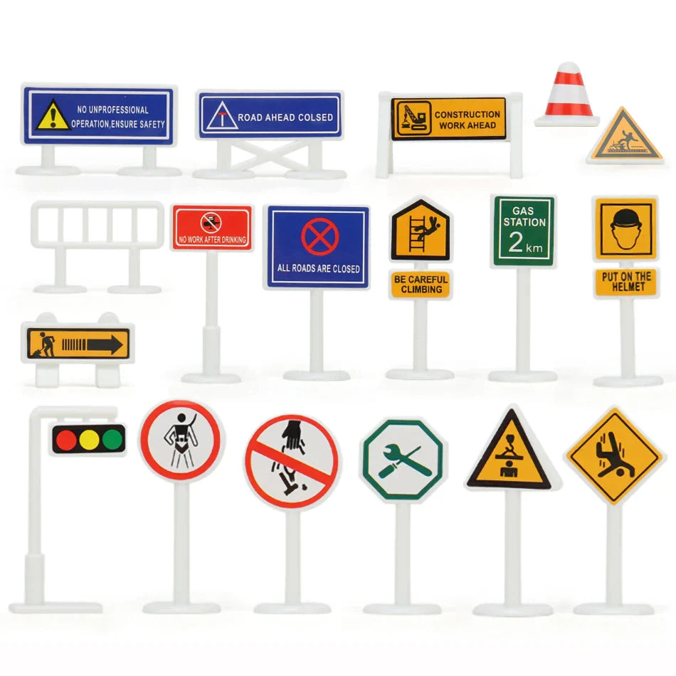 Thin Plastic Traffic Road Carpet for Kids Playmat Children Rug Simulated Parking Map Toy Baby Play Mat Little Boy Girl Mats Toys - Nestkin Store