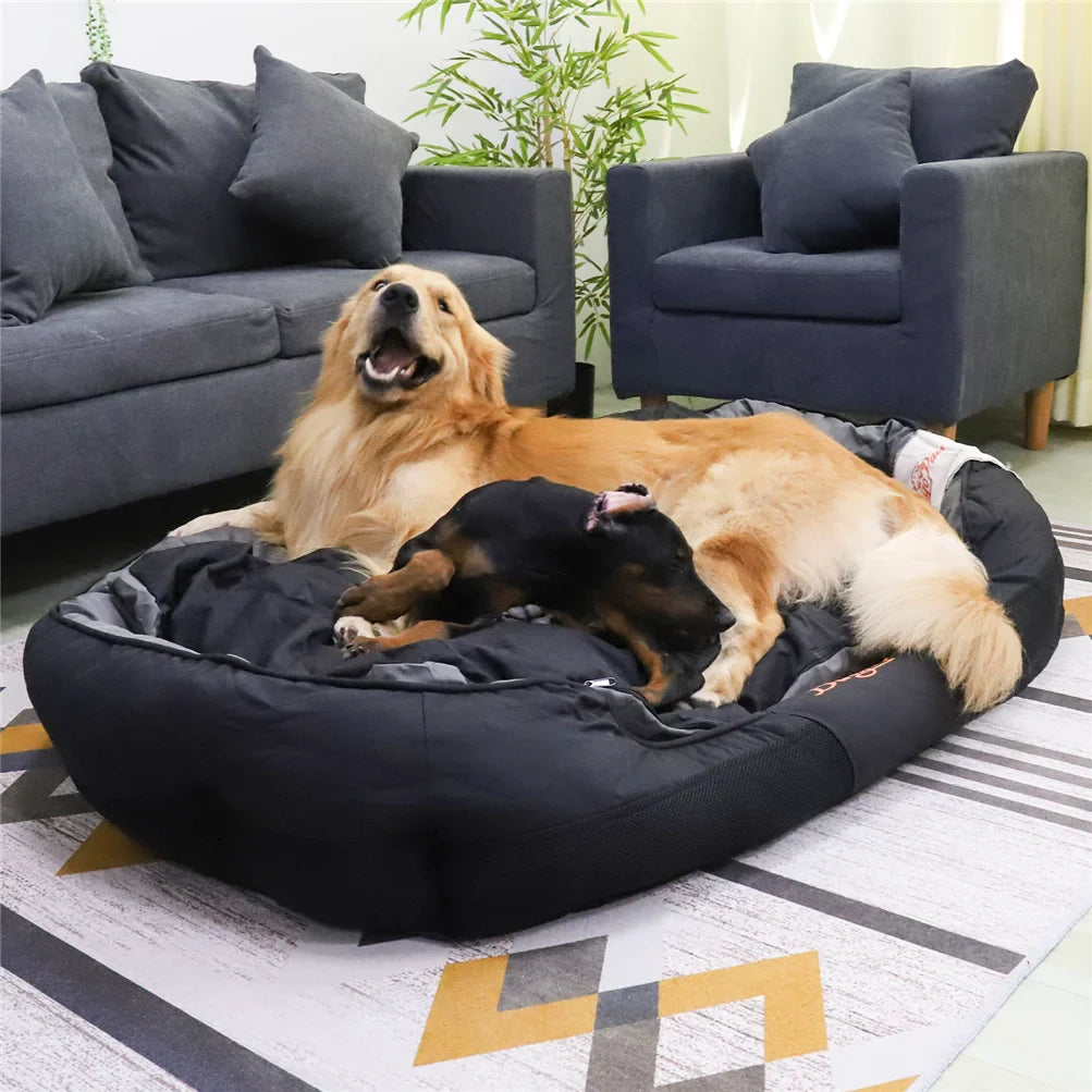 Dog Bed for All Season Pet, Calming Sleeping Mat, Sofa, Kennel Cushion with Removable Cushion, Oxford Cover, L, XL, XXL - Nestkin Store