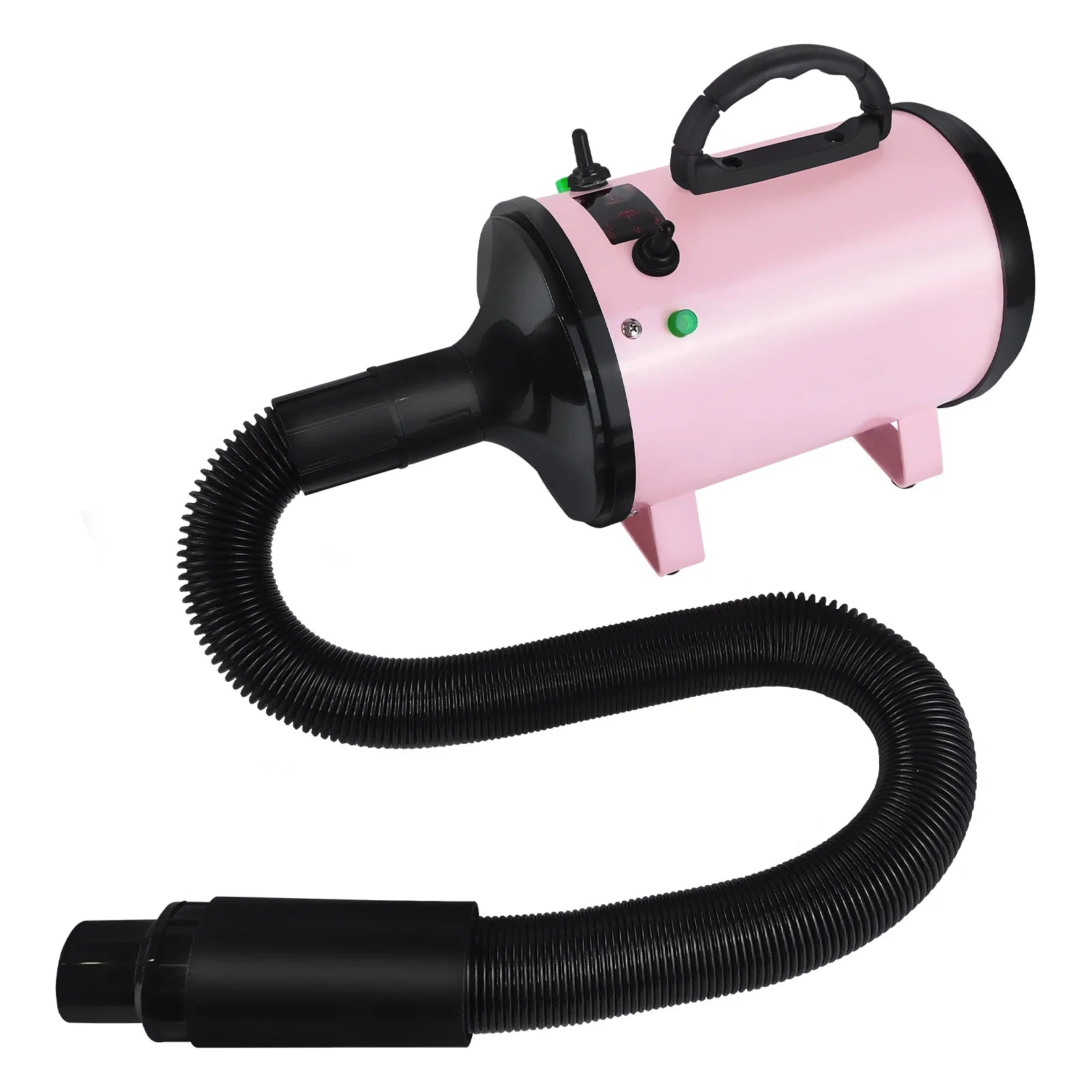 2800W Pet Dog Cat Grooming Hair Dryer Hairdryer Blaster Blower Low Noise Washer Heater with 2.5M Hose 3 Different Nozzles - Nestkin Store