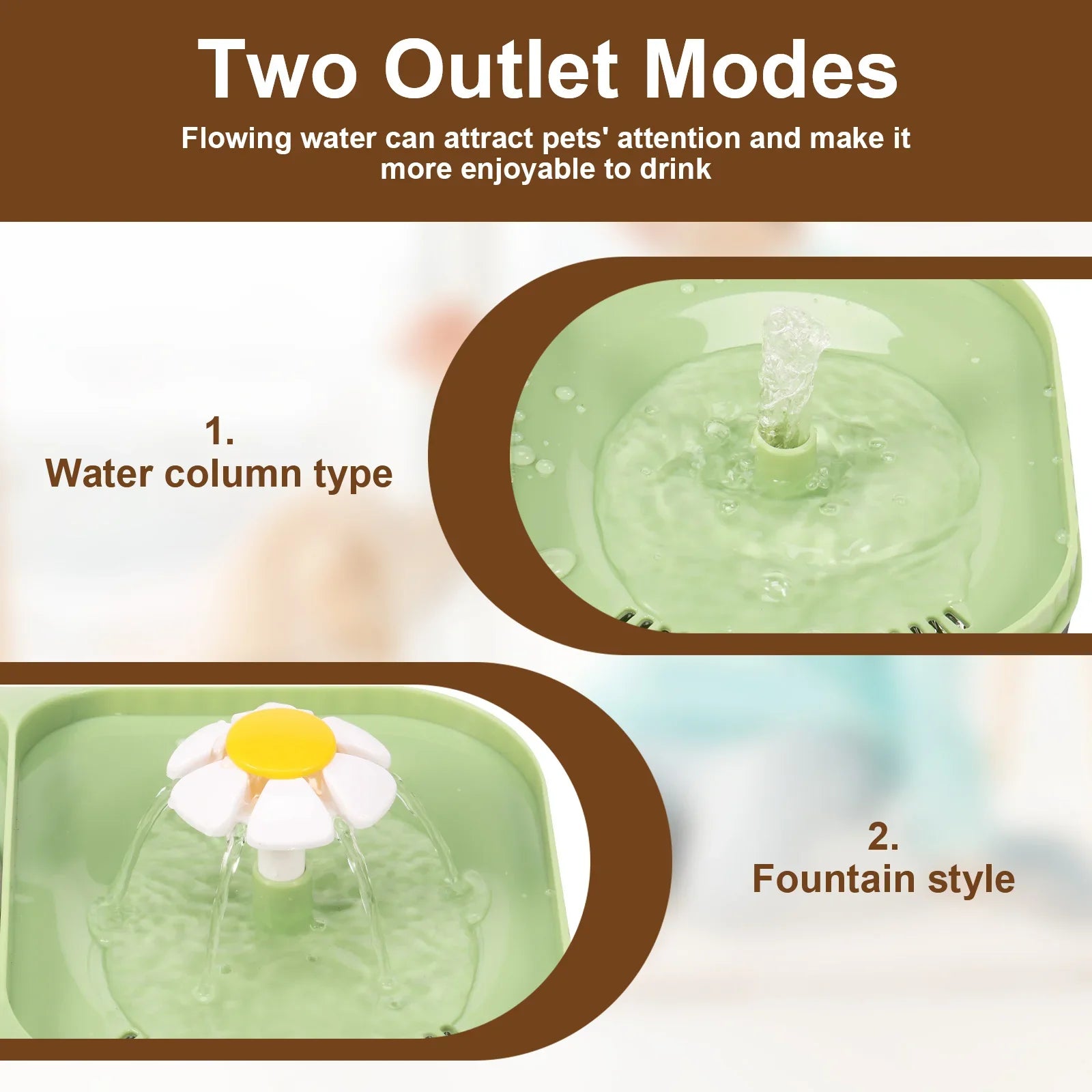 2 in 1 Cat Water Fountain and Food Bowl 3L Automatic Pet Water Fountain with Quadruple Filtration System Stainless Steel Bowl - Nestkin Store