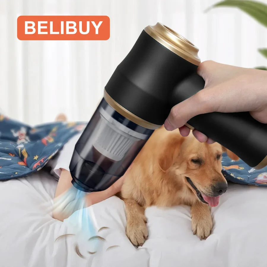 BELIBUY Wireless Car Vacuum Cleaner for Cleaning Bedroom Carpets Portable High Power Function Home Appliance Cleaning Machine - Nestkin Store