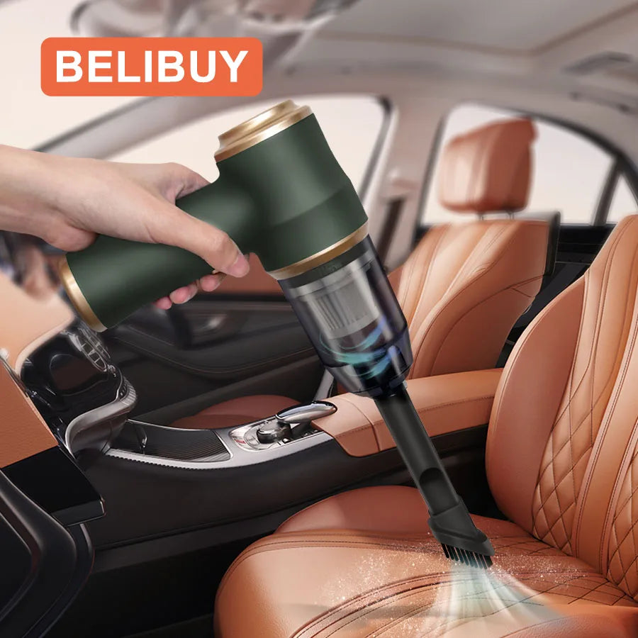 BELIBUY Wireless Car Vacuum Cleaner for Cleaning Bedroom Carpets Portable High Power Function Home Appliance Cleaning Machine - Nestkin Store