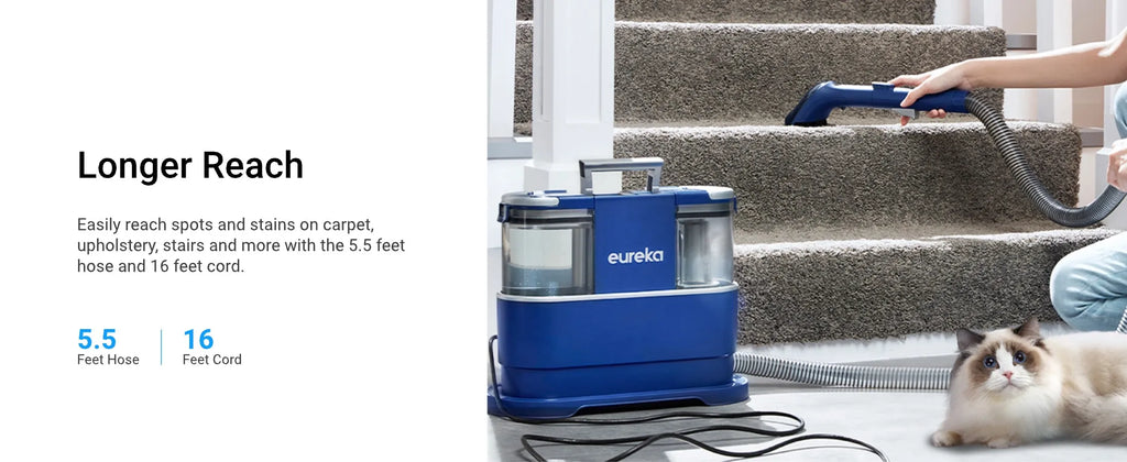 EUREKA Portable Carpet and Upholstery Cleaner, Spot Cleaner for Pets, Stain Remover for Carpet, Area Rugs, Upholstery - Nestkin Store