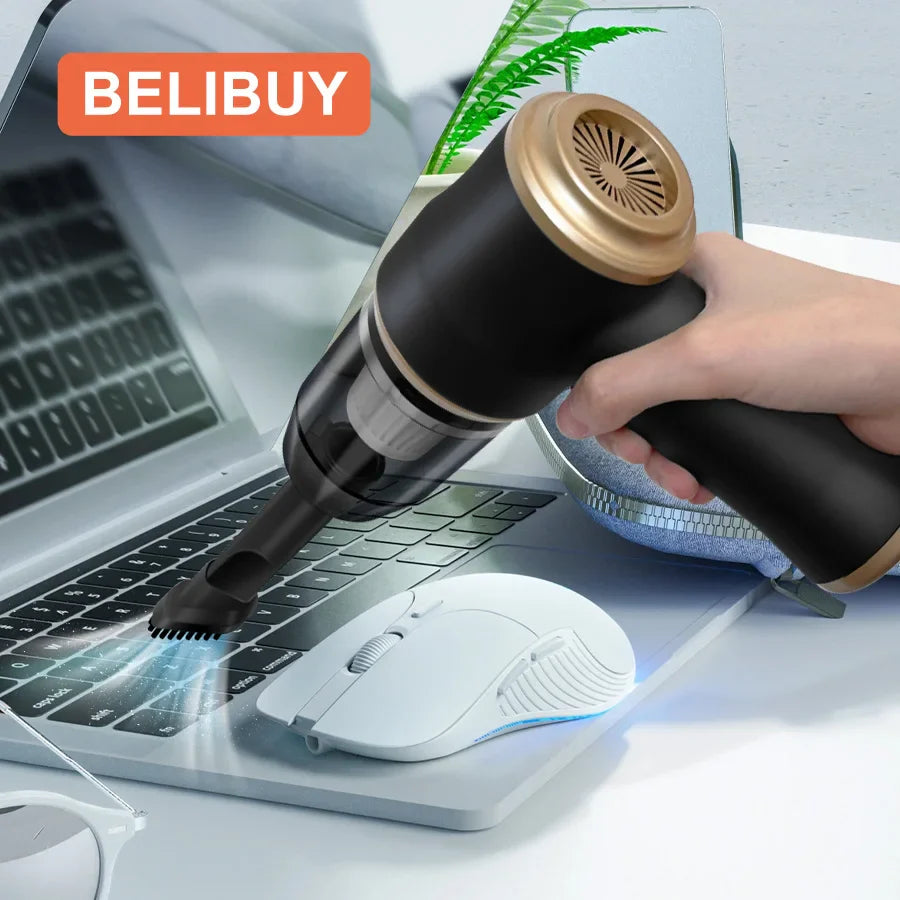 BELIBUY Wireless Car Vacuum Cleaner for Cleaning Bedroom Carpets Portable High Power Function Home Appliance Cleaning Machine - Nestkin Store
