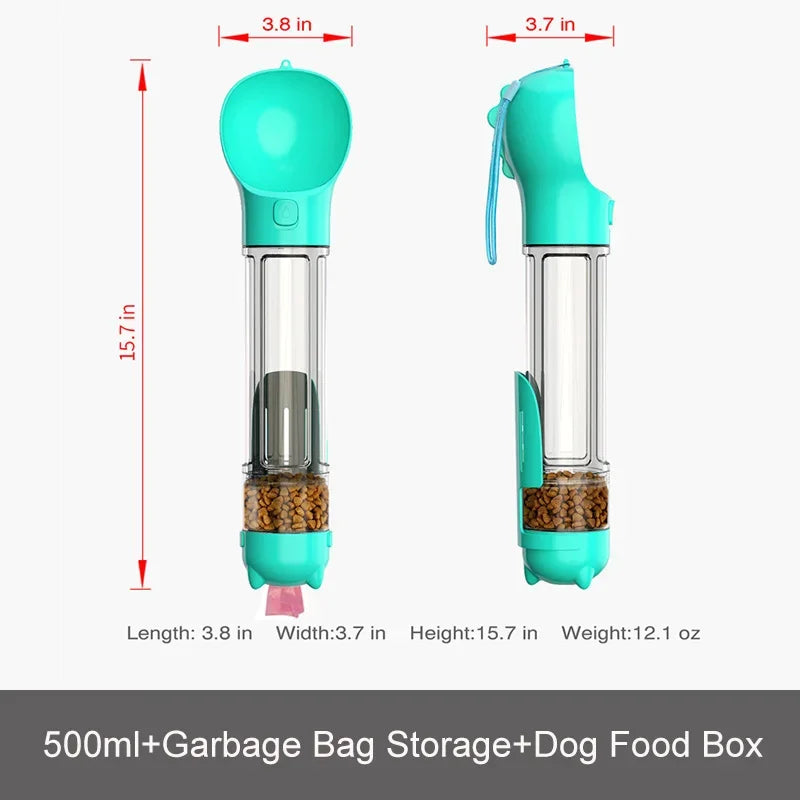 Portable Pet Dog Water Bottle For Small Large Dogs Travel Puppy Cat Drinking Bowl Outdoor Pet Water Dispenser Feeder wiht shovel - Nestkin Store