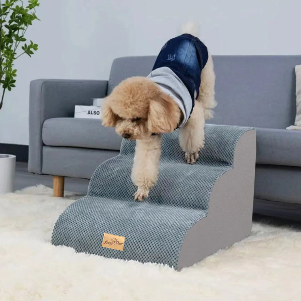 Pet Training Stairs with Removable Cover, 3, 4, 5 Steps, Bed, Sofa, Cats, Ladder, Ramp, XL - Nestkin Store