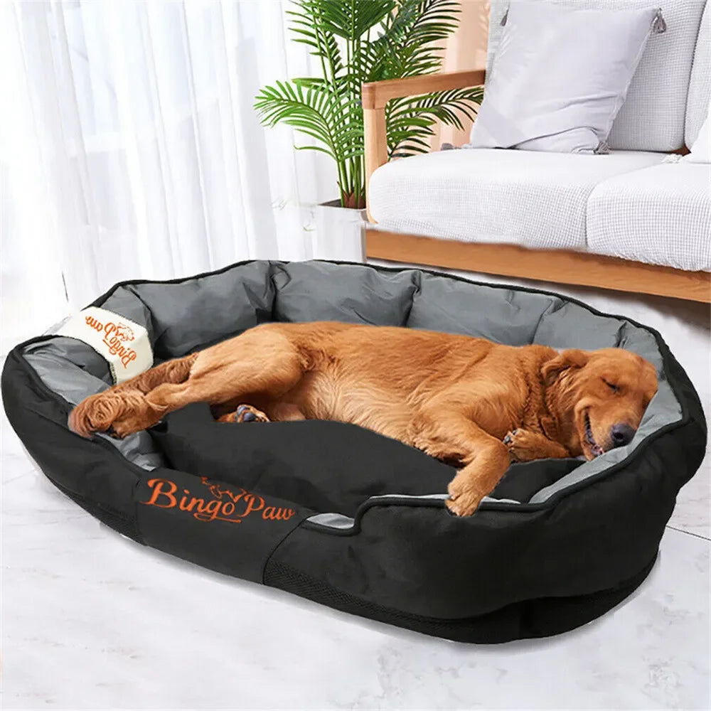 Dog Bed for All Season Pet, Calming Sleeping Mat, Sofa, Kennel Cushion with Removable Cushion, Oxford Cover, L, XL, XXL - Nestkin Store