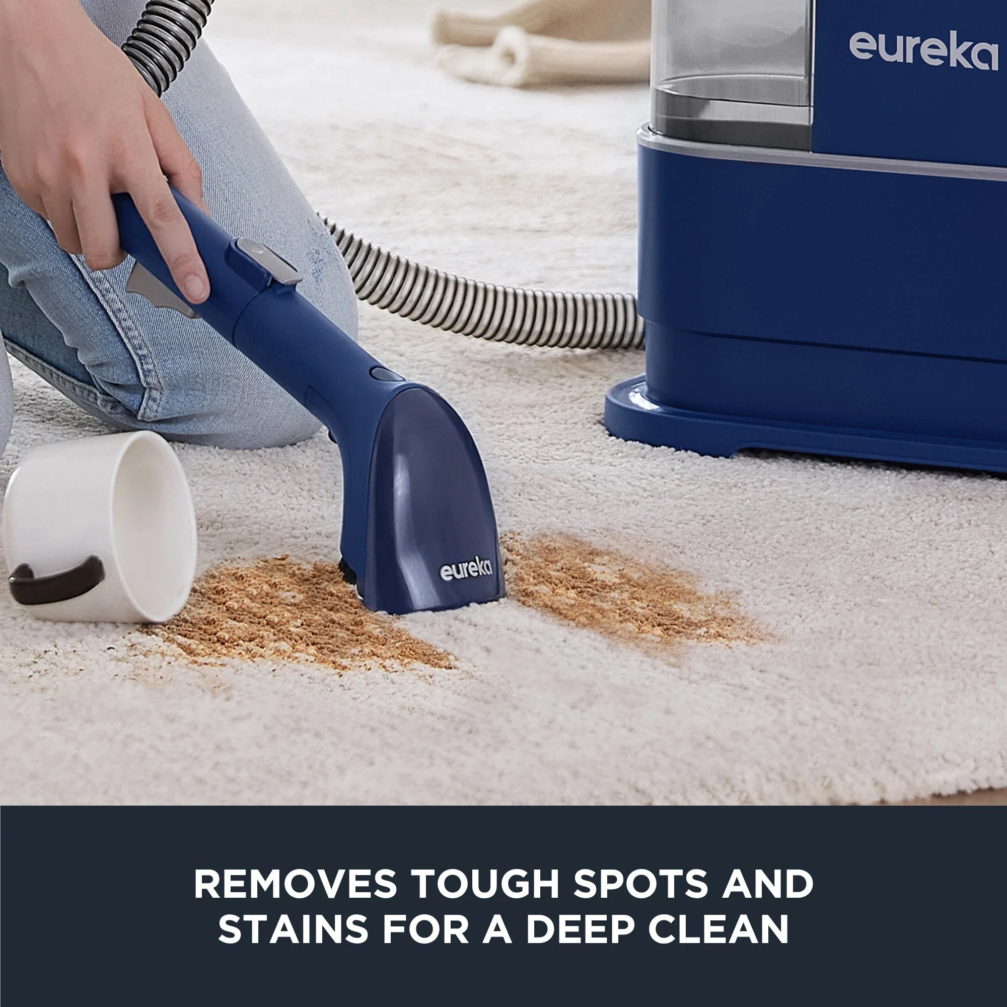 EUREKA Portable Carpet and Upholstery Cleaner, Spot Cleaner for Pets, Stain Remover for Carpet, Area Rugs, Upholstery - Nestkin Store