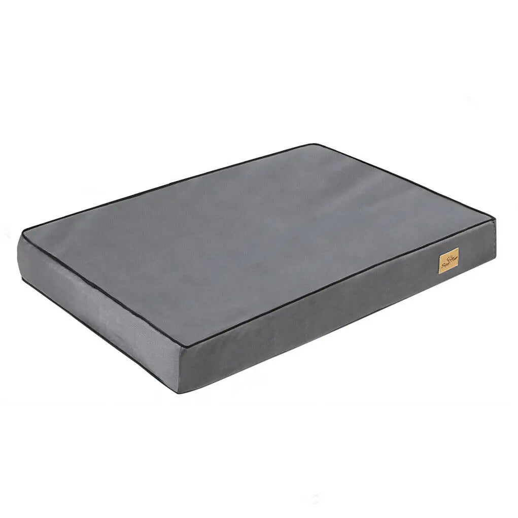 M L XL 2XL Dog Bed Jumbo Pet Orthopedic Bed Memory Foam Base Crate Mattess Cushion with Washable Cover Waterproof - Nestkin Store