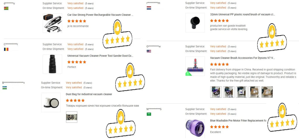 Carpet Cleaner Transparent Nozzles, Swivel Head Vacuum Cleaner Brush, Nozzle Brush Head For Vacuum Cleaners - Nestkin Store