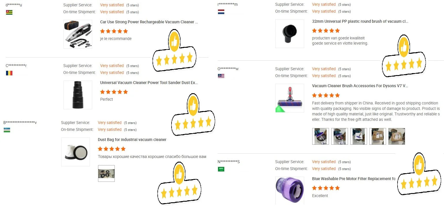 Carpet Cleaner Transparent Nozzles, Swivel Head Vacuum Cleaner Brush, Nozzle Brush Head For Vacuum Cleaners - Nestkin Store