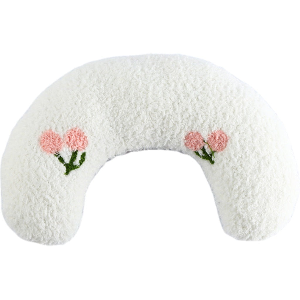 Little Pillow For Cats Fashion Neck Protector Deep Sleep Puppy U-Shaped Pillow Pets Pillow Kitten Headrest Dog Sleeping Pillow Pet Products - Nestkin Store