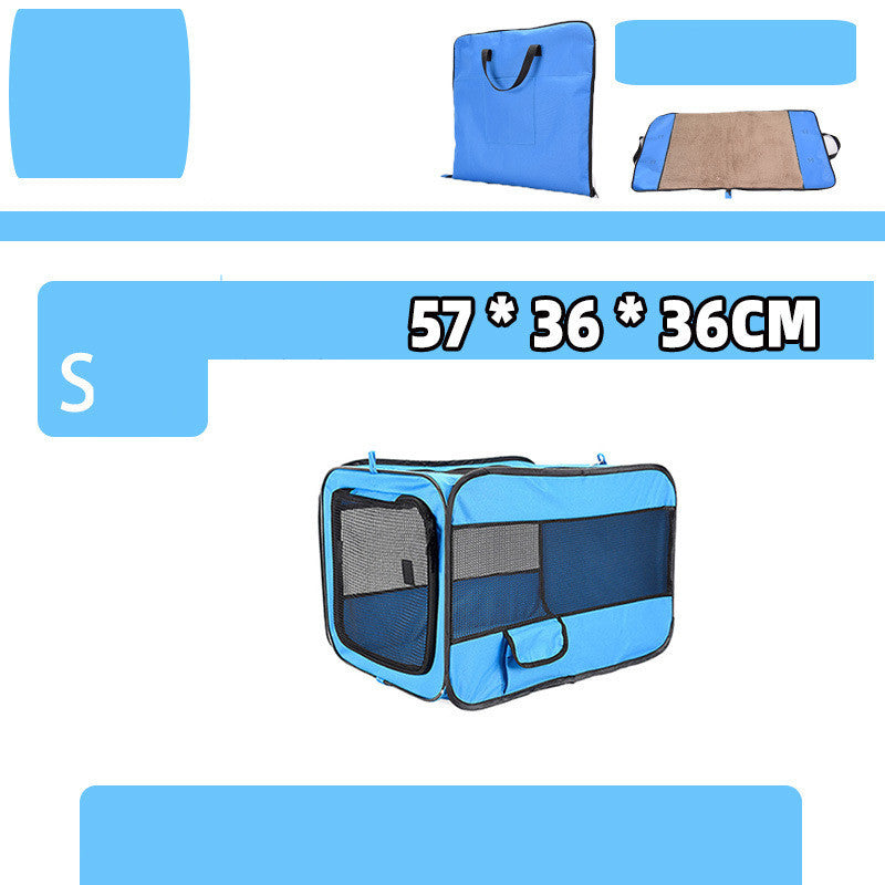 Pet Travel Carrier Bag Portable Pet Bag Folding Fabric Pet Carrier Travel Carrier Bag For Pet Cage With Locking Safety Zippers - Nestkin Store