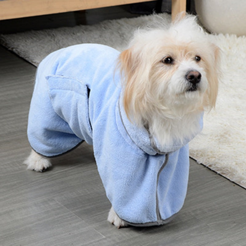 Quick-drying Pet Absorbent Towel Dog Bathrobe Pet Dog Bath Towel For Dogs Cats Microfiber Absorbent Pet Drying Towel Pet Supplies Pet Products - Nestkin Store