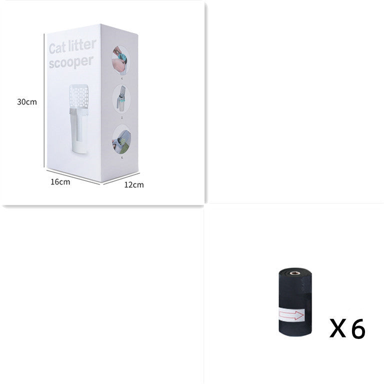 Plastic Cat Litter Scoop Pet Care Sand Waste Scooper Shovel Hollow Cleaning Tool - Nestkin Store