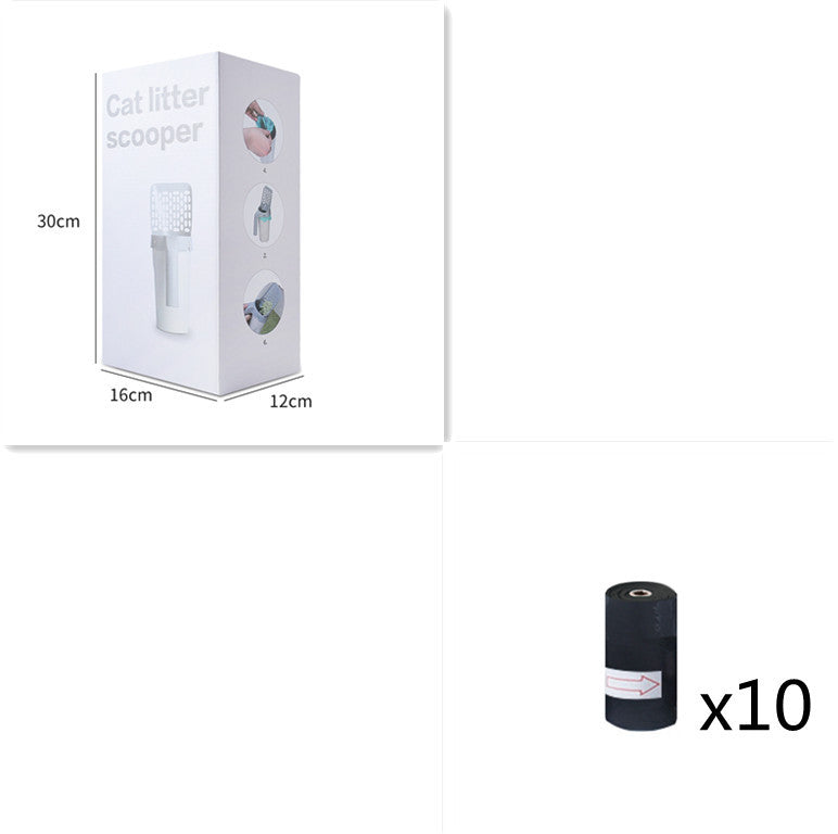 Plastic Cat Litter Scoop Pet Care Sand Waste Scooper Shovel Hollow Cleaning Tool - Nestkin Store