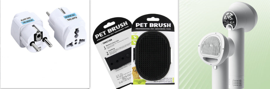 Smart Pet Hair Dryer Dog Golden Retriever Cat Grooming Hairdressing Blow & Comb Silent No Harm Pet Cleaning Supplies Pet Products - Nestkin Store