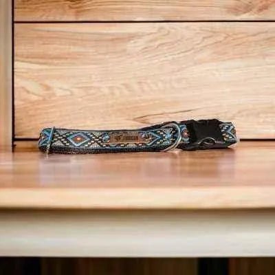 Designer's Whimsical Charm Handmade Dog Collar for Medium dogs